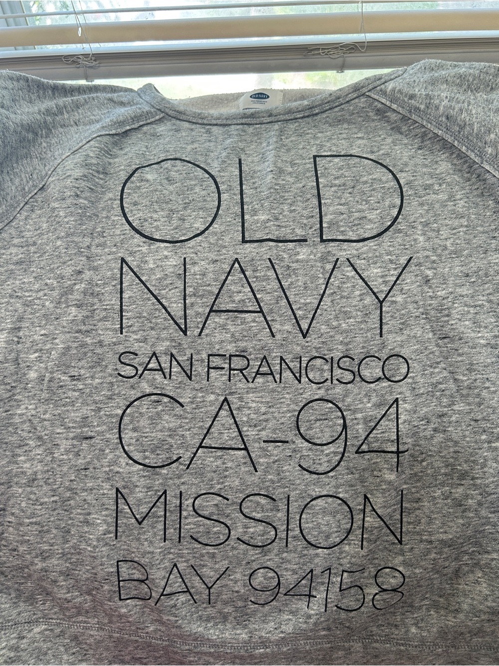 Old Navy Heather Gray Pullover Sweatshirt